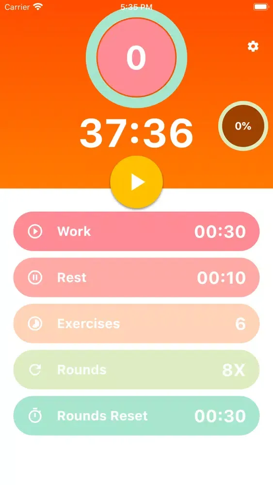 HIIT Timer - HIIT Workouts应用截图