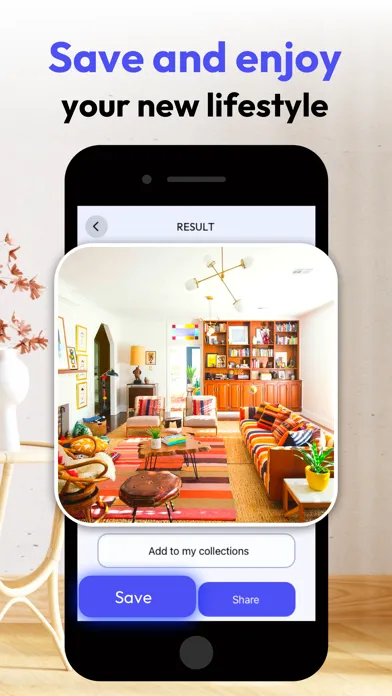 Capturas de pantalla de Interior AI Room Home Design