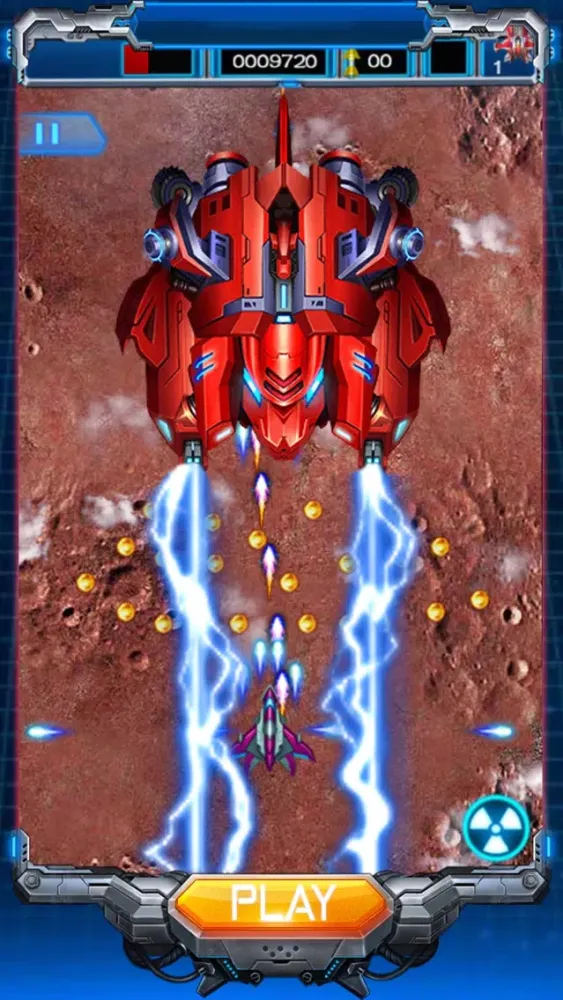 Tangkapan layar SpaceCraft - Attack Rival