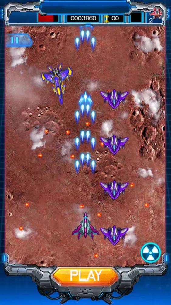 Tangkapan layar SpaceCraft - Attack Rival