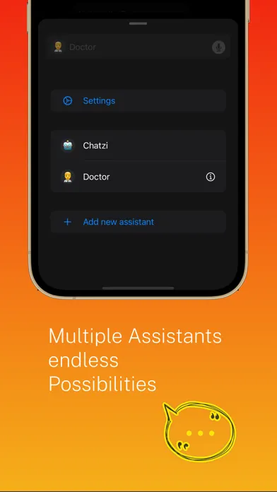 Capturas de pantalla de Chatzi - AI Assistant