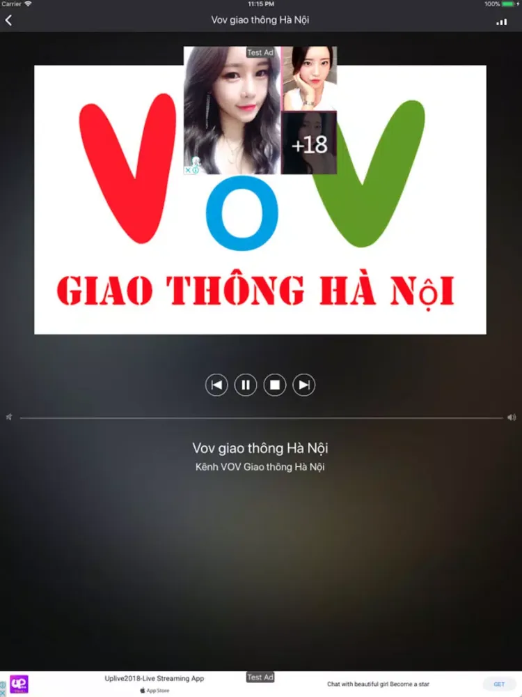 FM.Radio - Vov Media iPad  स्क्रीनशॉट