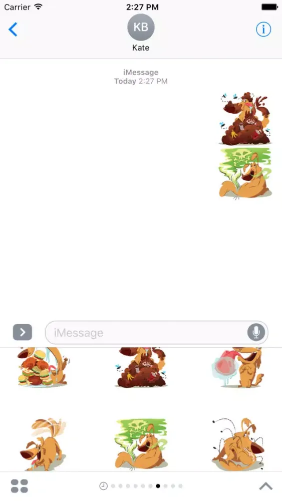 Ảnh chụp màn hình của Dizzy Dog