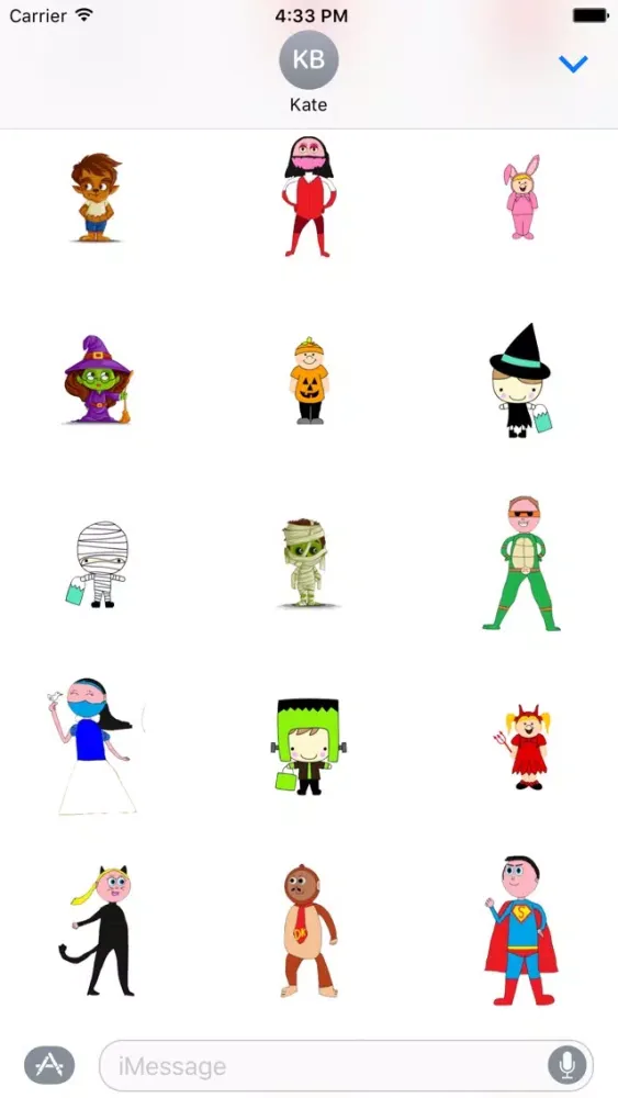 Скриншоты Cute Halloween Sticker