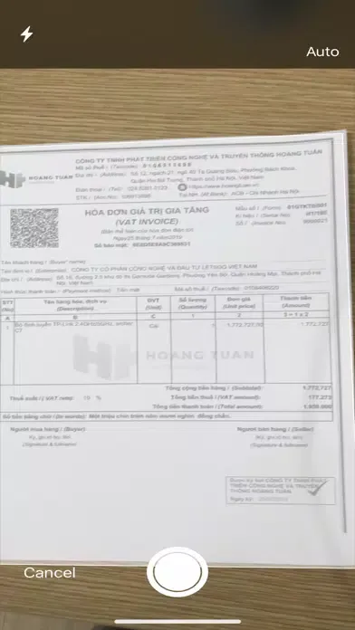 Ảnh chụp màn hình của eDocument Scanner