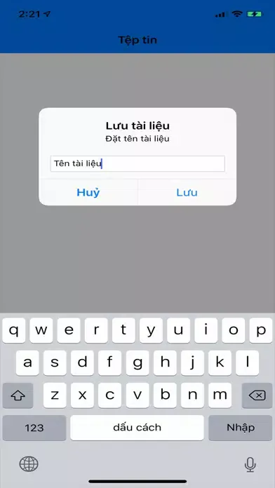 Ảnh chụp màn hình của eDocument Scanner