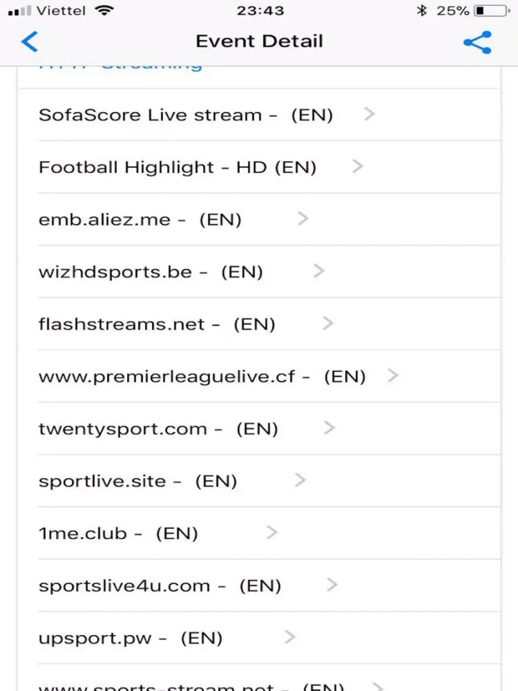 صور 9score - Live Football iPad 