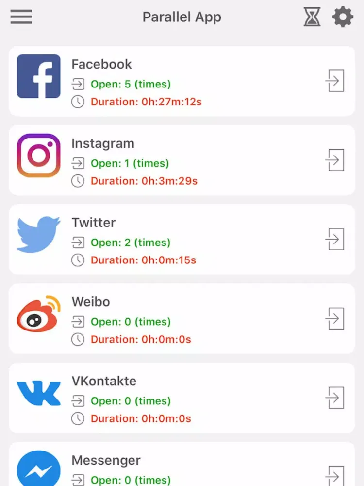 Parallel App iPad  Screenshots