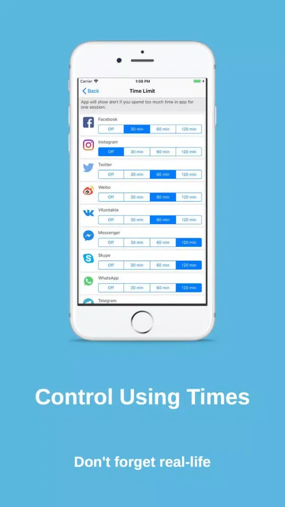 Parallel App Screenshots