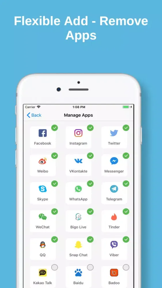Parallel App Screenshots
