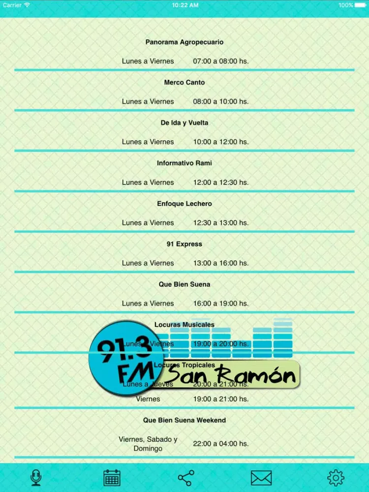 91.3 FM San Ramón iPad  スクリーンショット
