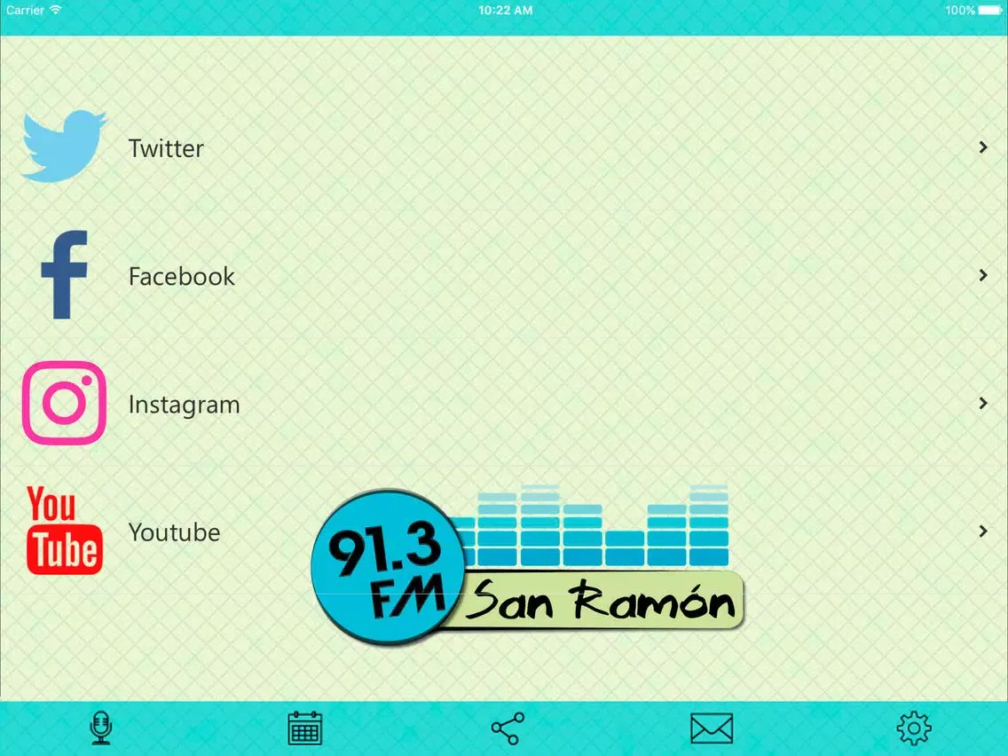 91.3 FM San Ramón iPad  スクリーンショット