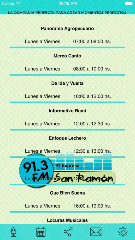 91.3 FM San Ramón スクリーンショット