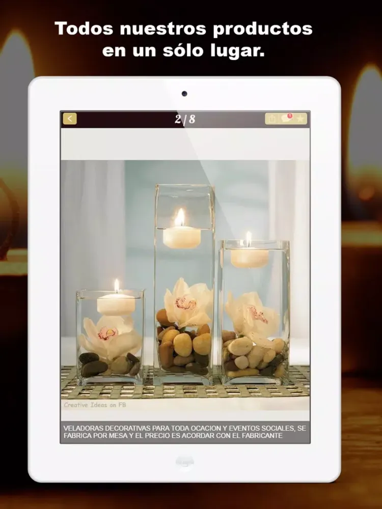 Veladoras Perla iPad  स्क्रीनशॉट