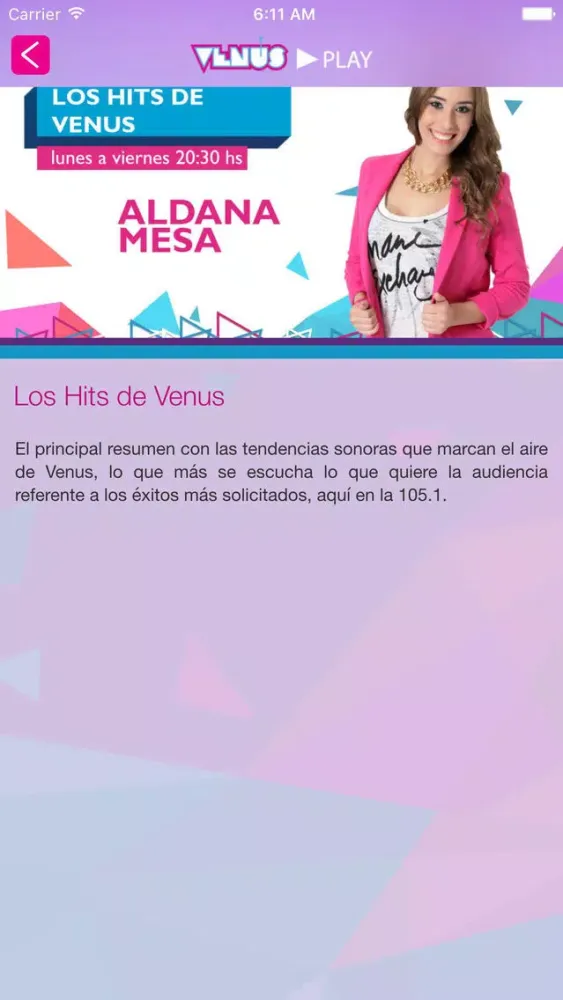 Screenshot di Venus Play