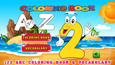 123 ABC Alphabet Kids Coloring Book Free - Phonics Screenshots