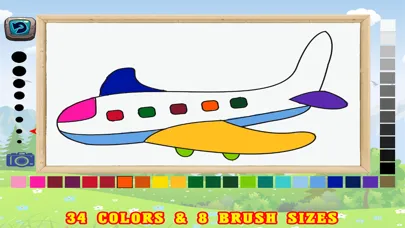 Скриншоты ABC First Words Vocabulary -  Coloring Book Games
