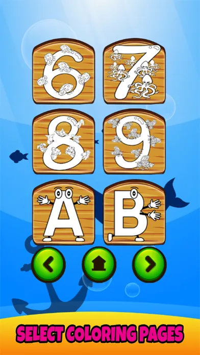 ABC & Number Kids Coloring Book Vocabulary Puzzle سکرین شاٹس