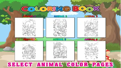 Animal Coloring Book - Free Painting Page for Kids Screenshots