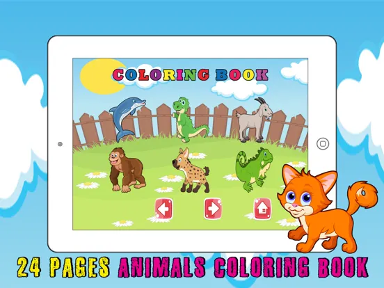 Animals Vocabulary Learning For Kids - 4 Fun Games iPad  スクリーンショット