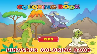 Dinosaur Coloring Book Free Pages for Toddler Kids Screenshots