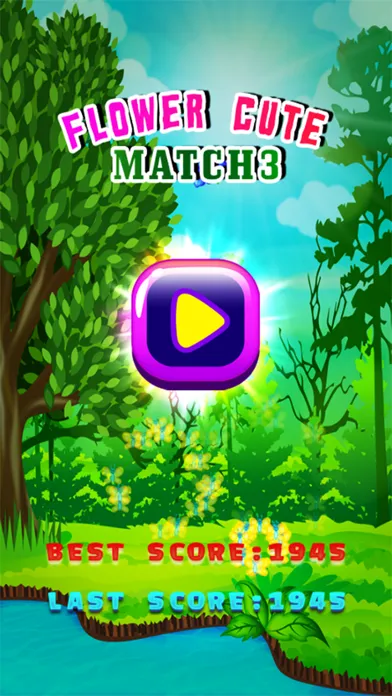 Скриншоты Flower Cute Match 3 - Lovely Blossom Games