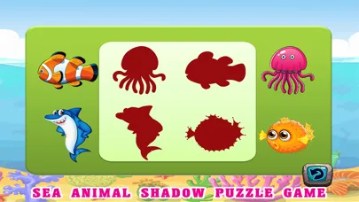 Sea Animals Kids Coloring Pages - Vocabulary Games应用截图