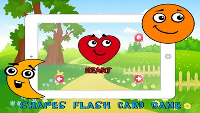 Shapes Vocabulary Learning Game for Preschool Kids Ekran Görüntüleri