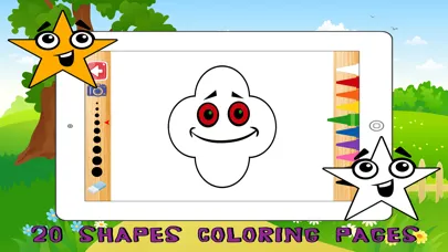 Shapes Vocabulary Learning Game for Preschool Kids Ekran Görüntüleri