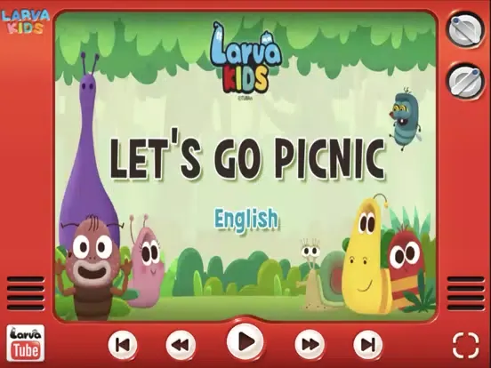 Larva Kids_Song(SPRING) iPad  스크린샷