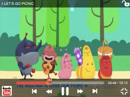 Larva Kids_Song(SPRING) iPad  스크린샷