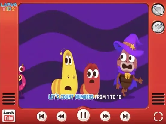 Capturas de tela do Sing with Larva_Number iPad 