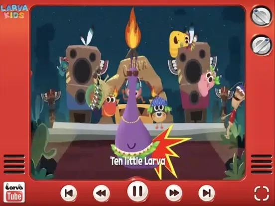 Capturas de tela do Sing with Larva_Number iPad 