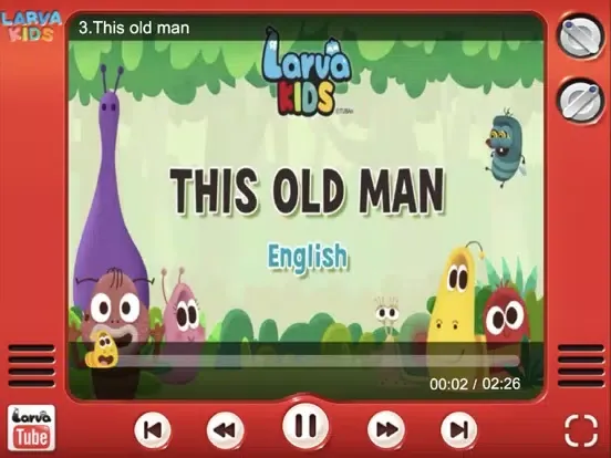Capturas de tela do Sing with Larva_Number iPad 