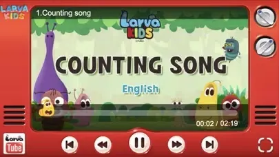 Capturas de tela do Sing with Larva_Number