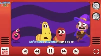 Capturas de tela do Sing with Larva_Number
