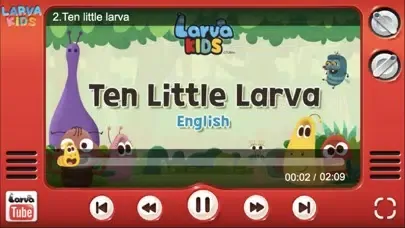 Capturas de tela do Sing with Larva_Number