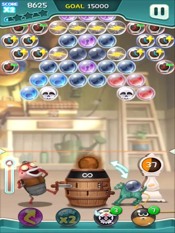Zrzuty ekranu Larva Bubble Pop iPad 