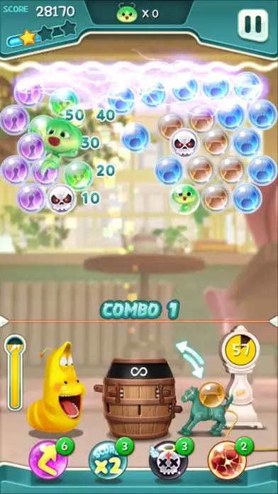 Zrzuty ekranu Larva Bubble Pop