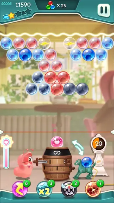 Zrzuty ekranu Larva Bubble Pop