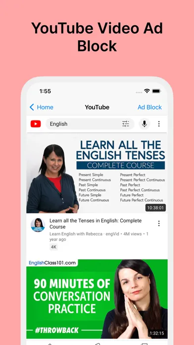 Yube Ad Blocker スクリーンショット