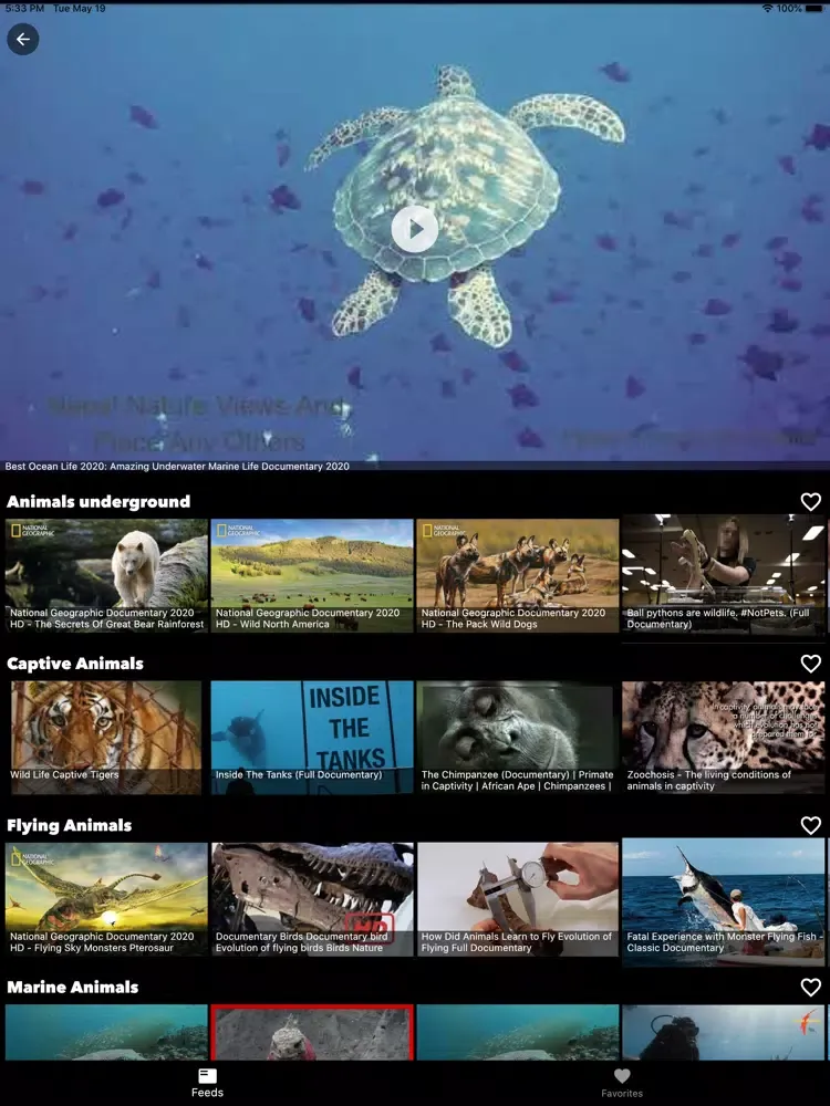 Docutimes - Documentary App iPad 應用截圖