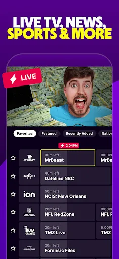 Zrzuty ekranu Tubi: Movies & Live TV