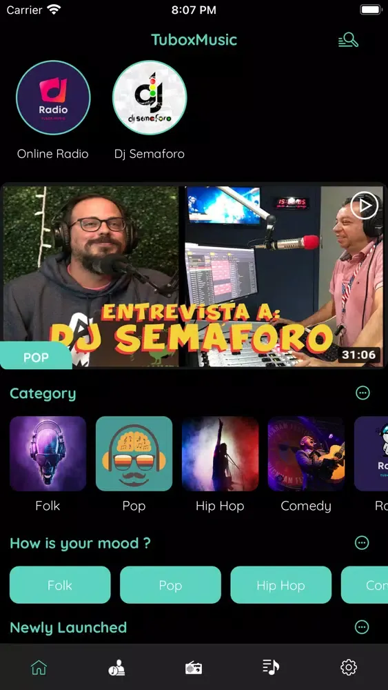 Capturas de pantalla de Tubox Music