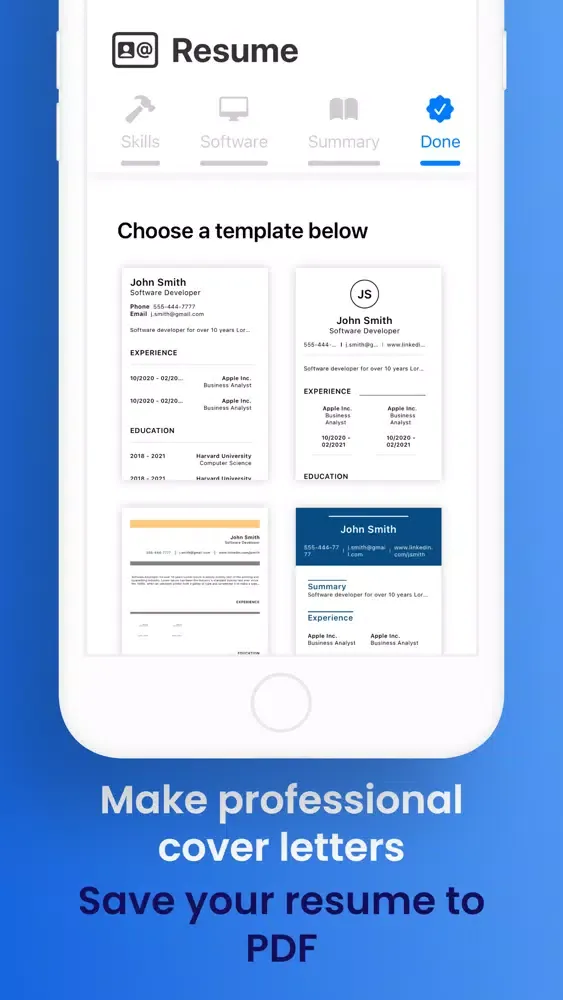 صور Resume Builder: CV Creator PDF
