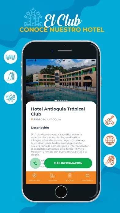 Capturas de pantalla de Antioquia Tropical Hotel Club