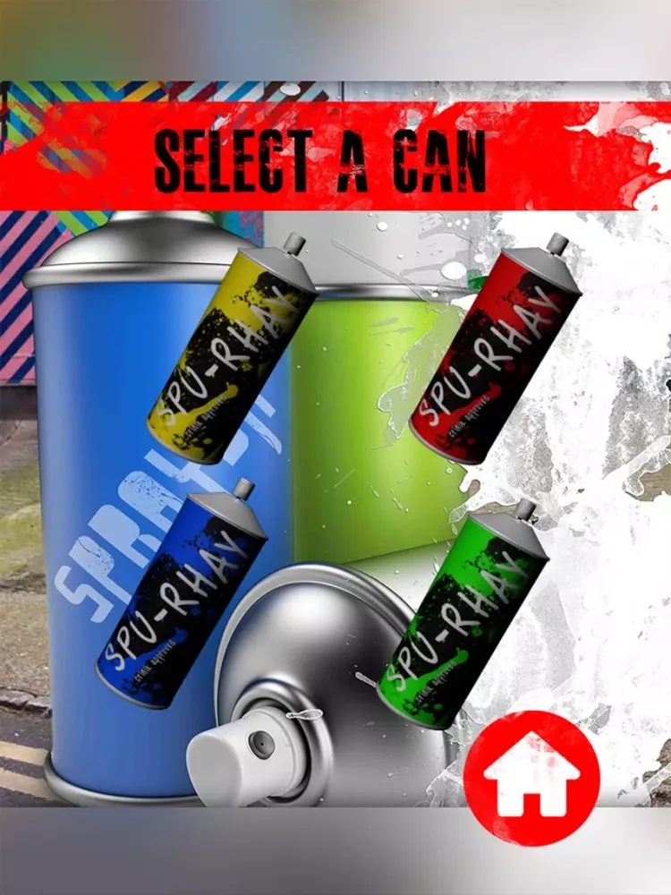3D Graffiti Subway Spray Can Juggle Game iPad 应用截图
