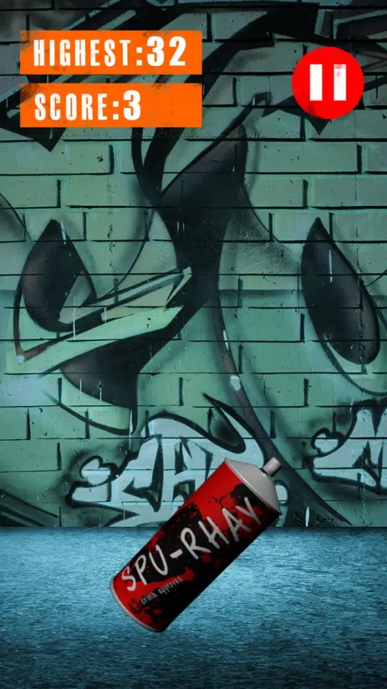 3D Graffiti Subway Spray Can Juggle Game应用截图