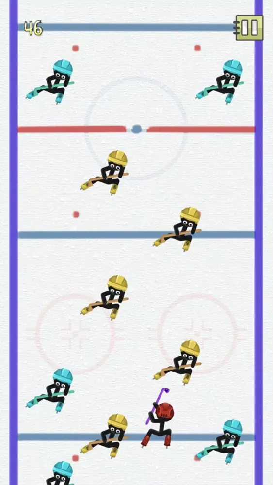 Captures d'écran de Hockey Stick-Man Ice Skating Rink Pro