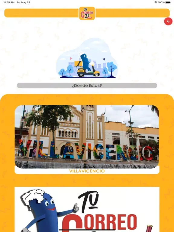 ภาพหน้าจอของ Tu Correo 25H iPad 
